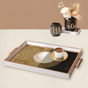 Üveg tálca, 38×24 cm – TPB9923