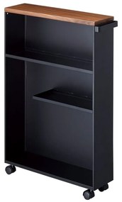 Fekete fém fürdőszobai polcos állvány 47,5x68 cm Tower – YAMAZAKI