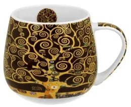 Porcelán bögre 430 ml díszdobozban Gustav Klimt Életfa