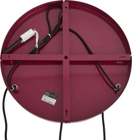 Retro Pendant Lamp Plum with Metal Shade 3-Light - Ophelia