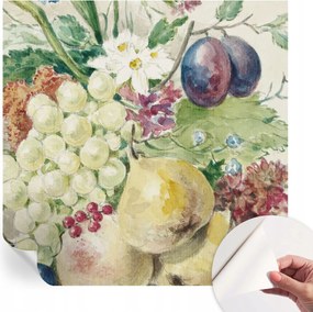 Fotótapéta Fali tapéta Hálószobába és Nappaliba Virágok és gyümölcsök 250x250 cm