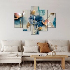 Kép virággal (150x105 cm)