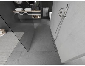 Mexen, Mexen Kioto zuhanykabin fala 115 x 200 cm, átlátszó 8 mm, króm - 800-115-002-01-00