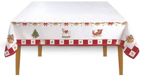 Karácsonyi pamut asztalterítő 180x145 cm Christmas Tale