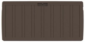 barna párnatároló láda 117 x 45,5 x 57,5 cm 270 L