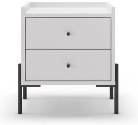 Fehér éjjeliszekrény Mayra – Marckeric