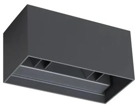 Ideal Lux - LED Kültéri fali lámpa ATOM LED/25W/230V IP54 antracit