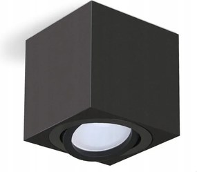 Falra szerelhető lámpa Mennyezeti lámpatest Négyzet IP20 GU10 Mozgatható fa Kobi