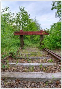 Poszterek 70x100 Vasút Vonatok Sínek