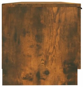 füstös tölgy színű szerelt fa TV-szekrény 102 x 35 x 36,5 cm