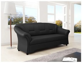TAMARA III időtlen kanapé, fekete