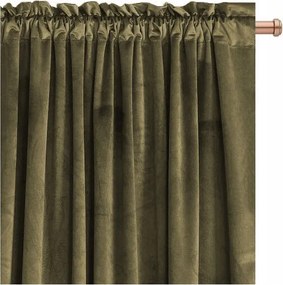 Velúr Sötétítő Függöny Velúr Imperial 140x250 cm Bézs Szalagon