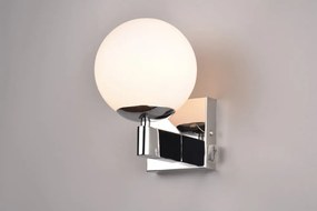 Ezüstszínű fali lámpa ø 14 cm Kula – Trio