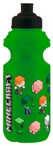 Minecraft Green műanyag kulacs, sportpalack 350 ml