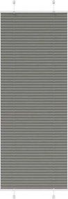 vidaXL pliszírozott redőny antracit 80x200 cm szövetszélesség 79,4 cm
