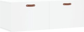 vidaXL fehér szerelt fa faliszekrény 100 x 36,5 x 35 cm