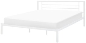 Franciaágy 180 cm CONNET (ágyráccsal) (fehér). 1007226
