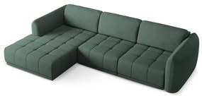 Zöld sarokkanapé (bal oldali) Hoku – Makamii