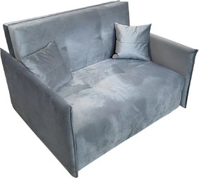 Kinyitható 2-es ülés, világosszürke szövet Riviera, ALANA