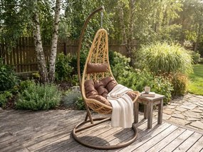 Sárga függőszék AMAZONIA állvánnyal