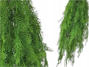 Mesterséges Páfrány Leveles Túlnyúlás Zöld Fali Dekoráció 89cm