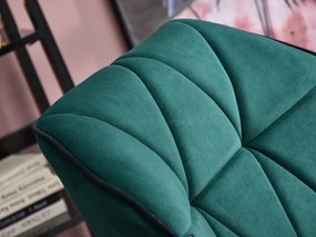 Fotel Velma S (zöld + króm). 1110464