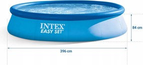 Intex Easy medence 396 x 84 cm szűrés nélkül 28143