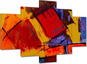 Festmények 150x105 Absztrakt Halak