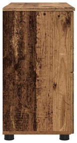 Fürdőszoba Székény fiókkal Régi fa 76.5 x 35 x 64 cm Faanyag