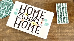 Fa Doboz Tároló Doboz Tartókkal 40x30 Uv