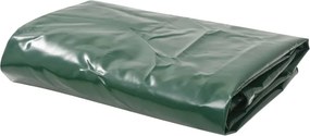 vidaXL zöld takaróponyva 650 g/m² 3 x 3 m