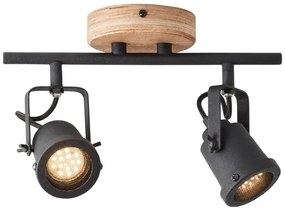 Brilliant - Spotlámpa INGE 2xGU10/6W/230V fenyő