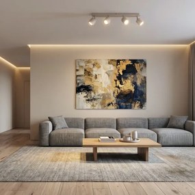 DEMIA 4× GU10/8W/230V bézs spotlámpa
