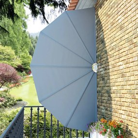 szürke összecsukható terasz oldalárnyékoló 200 cm
