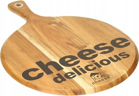 Dekoria Cheese Delicious deszka 30x41cm barna