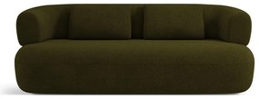 Zöld buklé kanapé 178 cm Jenny – Micadoni Home