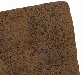 Kerekes Étkező Székek 2 pcs Barna 58 x 67 x 97 cm Műbőr velúr