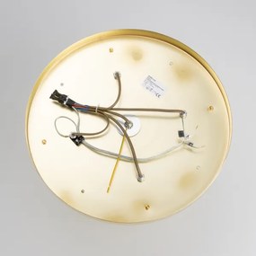 Brilagi - LED kristály mennyezeti lámpa MOZART 5xE14/40W/230V aranyszínű