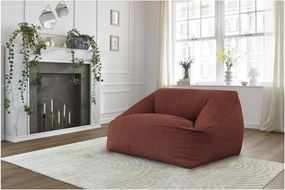 Narancssárga kordbársony babzsákfotel Lilibet – Bobochic Paris