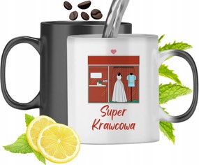 Varázslatos Bögre Varrónőnek Színváltós, fényképes nyomattal