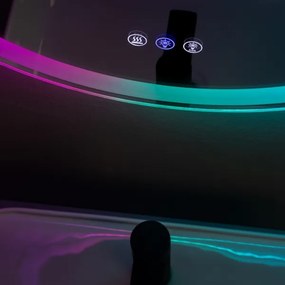 Brilagi- LED RGBW, dimmelhető, fűtött tükör háttérvilágítással AVA PRO LED/18W/230V átm. 60 cm IP44