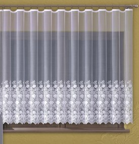 Mg Függöny jacquard 628/42 Fehér 300x180cm készre varrva Bt M