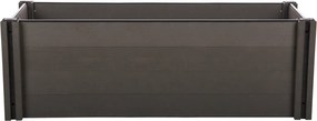 Emelt virágágyás G21 Crop 143 x 68 x 54, WPC, Eben, 54 cm