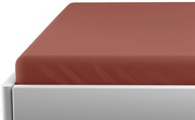 Jersey lepedő kiságyba EXCLUSIVE 70x140 cm barna