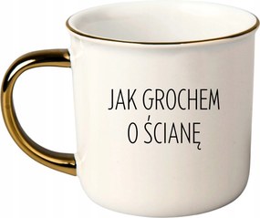 Bögre Fehér Arany Rant Ajándék Vicces Anyák Napja Borsó A Falon