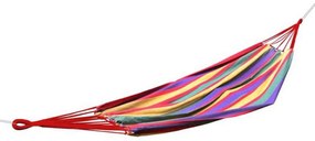 Színes függőágy HAMMOCK 1 fő részére 200x80 cm