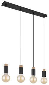 Globo 54045-4H - Csillár zsinóron MATTI 4xE27/40W/230V