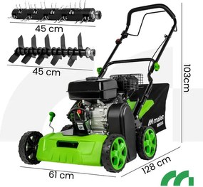 Benzinszellőztető és vertikális vágó MALTEC MASTERLAWN-OIL4000