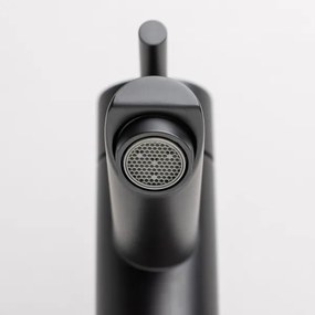 BATH DELUXE 28-017-03-02-02 - Mosdócsap RINGSTED 17,8 cm matt fekete