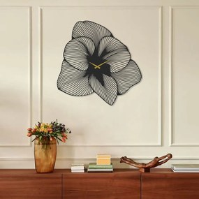 Azalea fém falióra, 70×70 cm – APS039